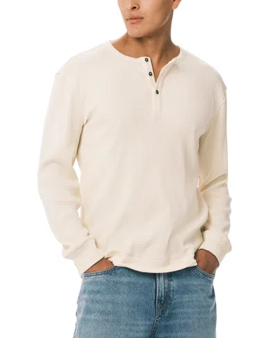 Buffalo David Bitton Men's Kendro Regular-fit Henley T-shirt In Neutral