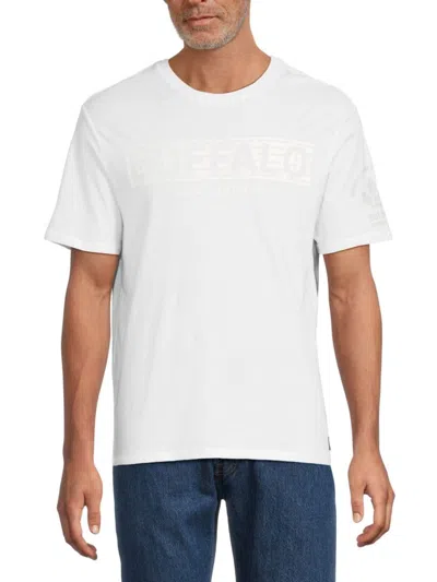Buffalo David Bitton Men's Nixon Logo T-shirt