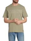 Buffalo David Bitton Men's Nixon Logo T-shirt In Green