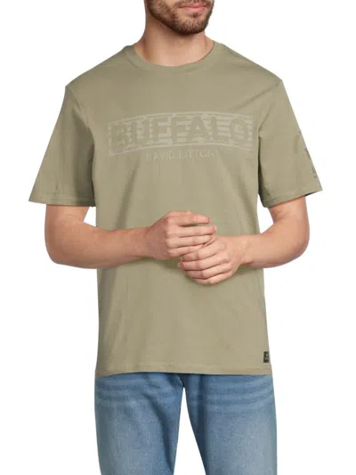 Buffalo David Bitton Men's Nixon Logo T-shirt