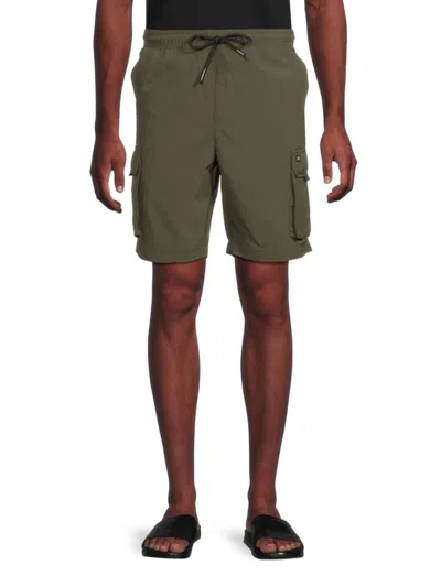 Buffalo David Bitton Men's Nylon Cargo Shorts