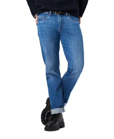 Buffalo David Bitton Men's Relaxed Straight-leg Driven Jeans In Blue