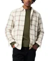 Buffalo David Bitton Men's Sago Regular Fit Plaid Pattern Shirt In White