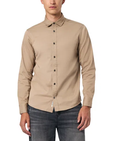 Buffalo David Bitton Men's Sagrani Regular-fit Shirt In Neutral