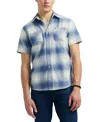 Buffalo David Bitton Men's Sagrino Short Sleeve Plaid Button-front Shirt