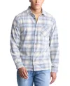 Buffalo David Bitton Men's Satro Classic-fit Plaid Button-down Corduroy Shirt In Deep Ultra
