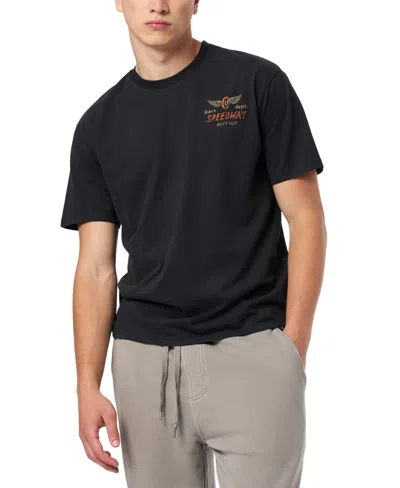 Buffalo David Bitton Men's Short-sleeve T-shirt In Black