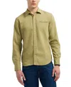 Buffalo David Bitton Men's Simbio Long Sleeve Button-front Shirt In Green