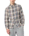 Buffalo David Bitton Men's Simbio Long-sleeve Plaid Shirt In Gray