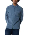 Buffalo David Bitton Men's Sinclair Long Sleeve Shirt In Blue