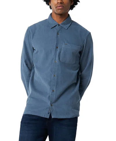 Buffalo David Bitton Men's Sinclair Long Sleeve Shirt In Blue