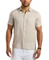 Buffalo David Bitton Men's Sirilo Geo-pattern Shirt In Milk