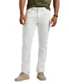 Buffalo David Bitton Men's Straight Six Authentic Vintage-like Jeans In White Rinse