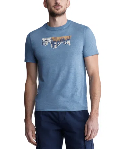Buffalo David Bitton Men's Tobras Abstract Graphic T-shirt In Mirage