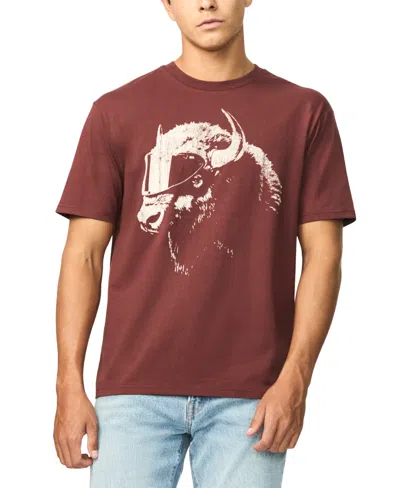 Buffalo David Bitton Men's Tulio Vintage Graphic T-shirt In Multi