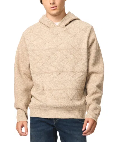 Buffalo David Bitton Men's Waolo Hooded Fleece Hoodie In Brown