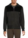 Buffalo David Bitton Men's Watchman Polar Fleece-lined Jacket In Black