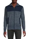 Buffalo David Bitton Men's Watchman Polar Fleece-lined Jacket In Blue
