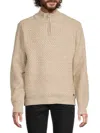 Buffalo David Bitton Men's Wellman Mock Turtleneck Sweater In Multi