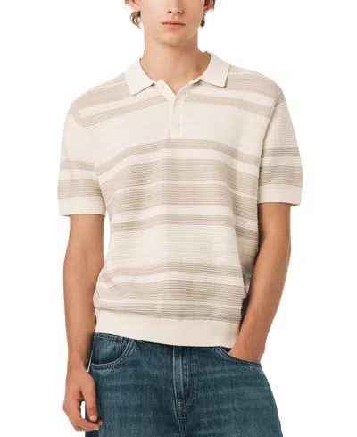 Buffalo David Bitton Men's Wildero Short-sleeve Polo Shirt In Neutral