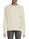 Buffalo David Bitton Men's Withers Crewneck Sweater In Neutral