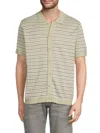 Buffalo David Bitton Men's Wrenley Textured Logo Shirt