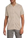 Buffalo David Bitton Men's Wrenley Textured Logo Shirt
