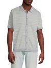 Buffalo David Bitton Men's Wrenley Textured Logo Shirt