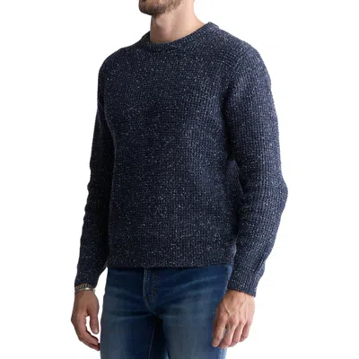 Buffalo David Bitton Mens Knit Crewneck Sweater In Blue
