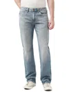 Buffalo David Bitton Men's Slim Ash Crinkled Stretch Denim Jeans In Multi