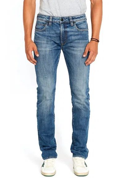 Buffalo David Bitton Straight Leg Six Denim Jean In Indigo In Multi