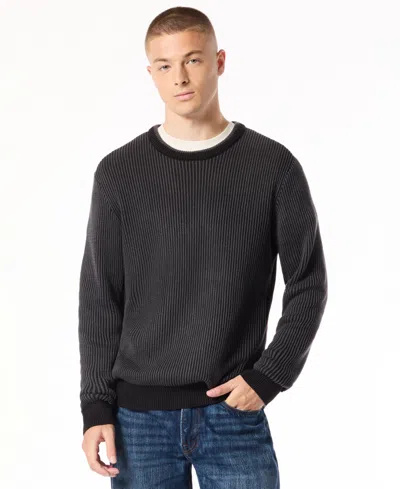 Buffalo David Bitton Women's Wiles Crewneck Waffle-knit Sweater In Multi