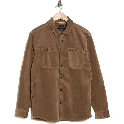 Buffalo Jeans Jaffar Corduroy Shirt Jacket In Mink