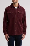 Buffalo Jeans Jeremias Corduroy Shirt Jacket In Fico