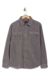 Buffalo Jeans Jeremias Corduroy Shirt Jacket In Gray