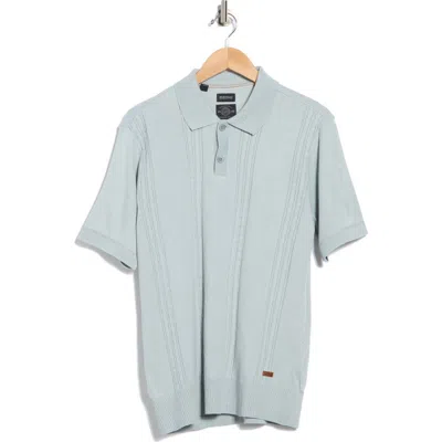 Buffalo Jeans Wagners Cotton Pointillé Short Sleeve Polo