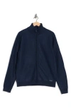 Buffalo Jeans Weldon Zip Cardigan In Blue