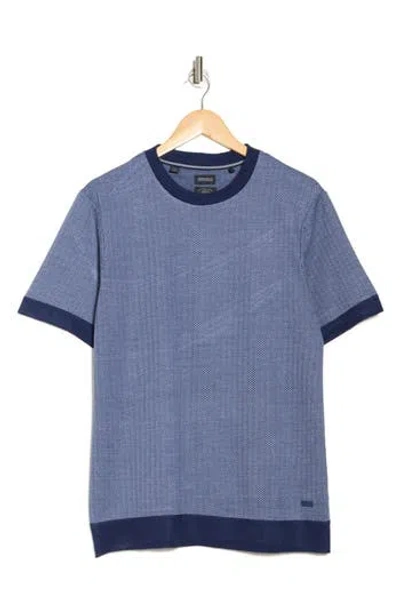 Buffalo Jeans Wileo Crewneck T-shirt In Navy Combo
