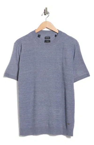 Buffalo Jeans Wipson Textured Knit T-shirt In Blue