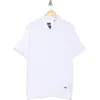 Buffalo Jeans Worden Textured Stripe Polo Sweater In White