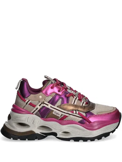 Buffalo Logo-print Trainers In Purple