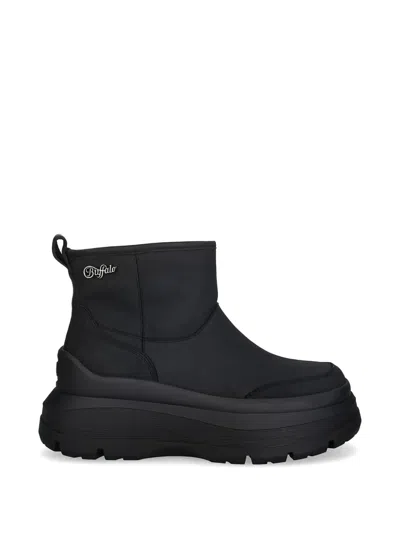 Buffalo Olympia Platform Snow Boots In Black
