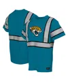 Buffalo Outdoors Men's Teal Jacksonville Jaguars Safety Heavyweight T-shirt In Blue