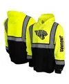 Buffalo Outdoors Men's Yellow Jacksonville Jaguars High-visibility Safety Hooded Sweatshirt In Yellow