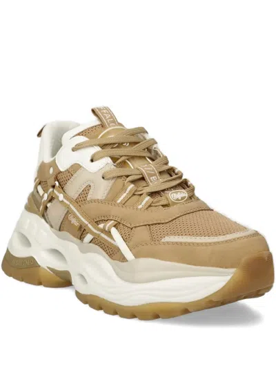 Buffalo Triplet Hollow Lace-up Sneakers In Multi