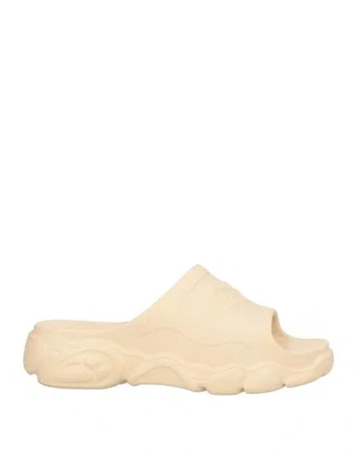 Buffalo Woman Sandals Beige Size 7.5 Rubber In Neutral