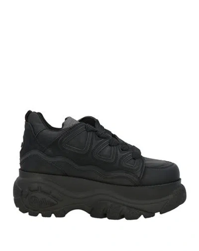 Buffalo Woman Sneakers Black Size 7.5 Synthetisches Material