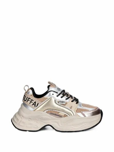 Buffalo Yuno Metallic Chunky-sole Sneakers In Multi
