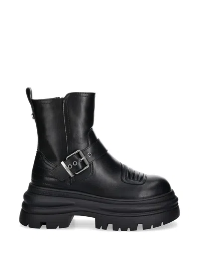 Buffalo Zip-fastening Boots In Black