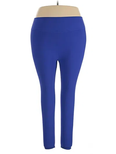 Pre-owned Buffbunny Collection Active Pants In Blue
